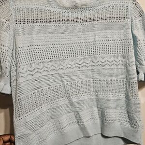 Cake Women's Sweater in Soft Blue